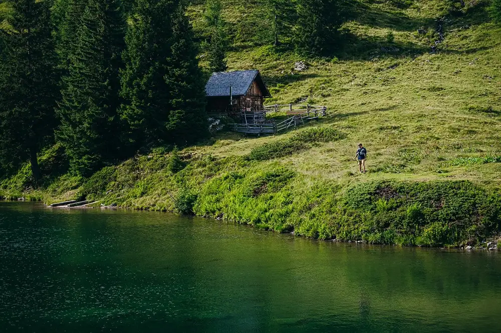 Fliegenfischen im Salzburger Lungau Bergsee