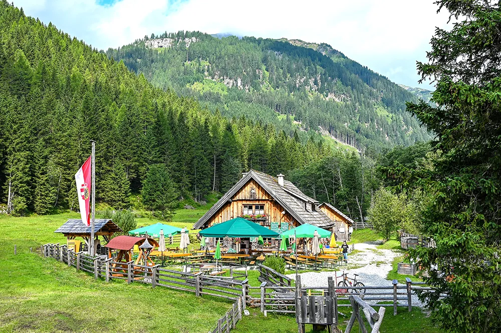 Hintergrund von granglerhuette